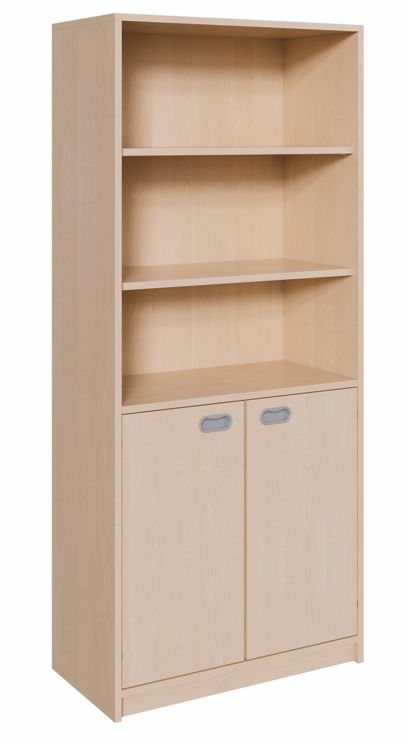 K Kombinationsschrank 180 cm, 2 Türen/Regal, 2 Breiten